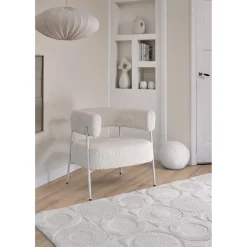 Kwantum Fauteuil Rodigo Off-White